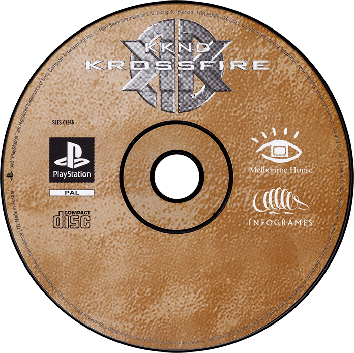 KKND Krossfire media 5 for Playstation